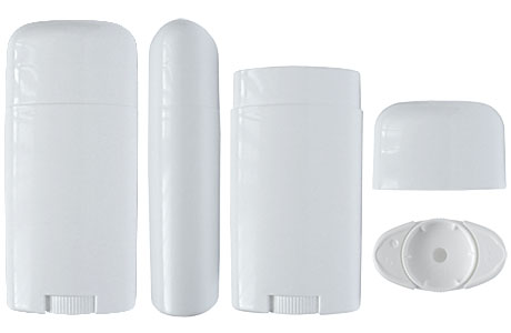 White Deodorant Containers
