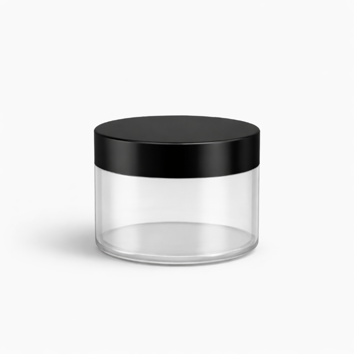 Clear Plastic PET Jar