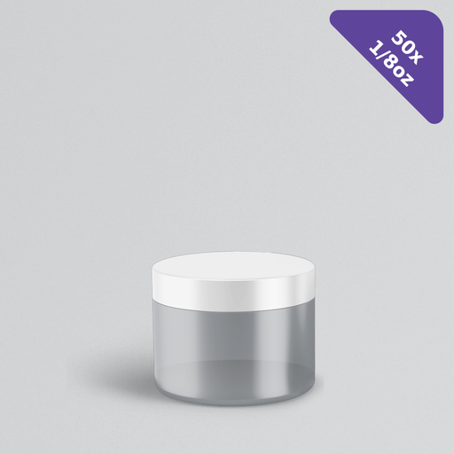 [PK-9011] 1/8oz Lip Balm Pot & Lid 50pcs