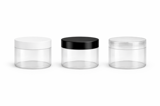 Clear Plastic PET Jar
