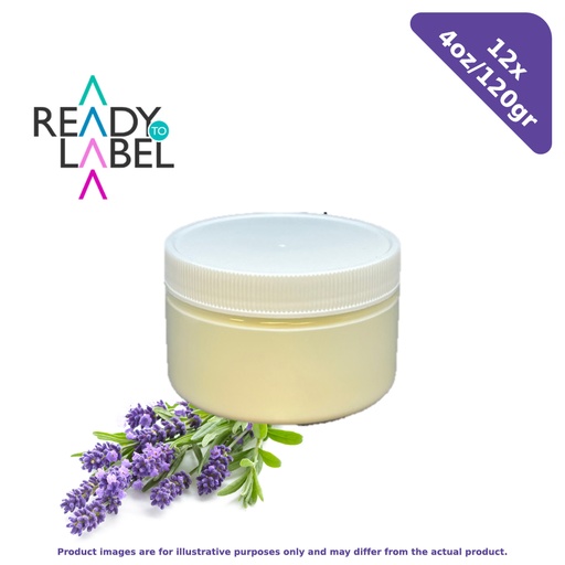 [R2L2451-5025N] Lavender Tropical Cream (Unlabelled) - 4oz/120mL - 12 per case