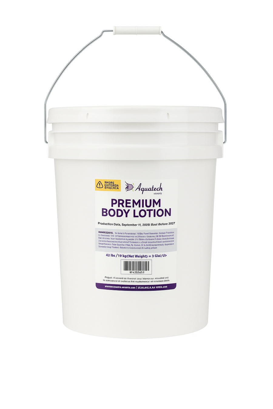 Premium Body Lotion 5 Gallon Pail