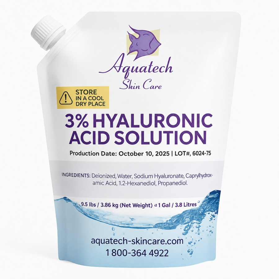 3% Hyalurinic Acid Solution 1 Gallon Bag